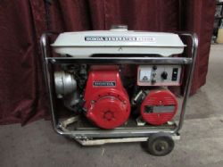 HONDA E 1500 GENERATOR WITH DOLLY- SEE IT RUN ON THE AUCTIONS FACEBOOK PAGE!