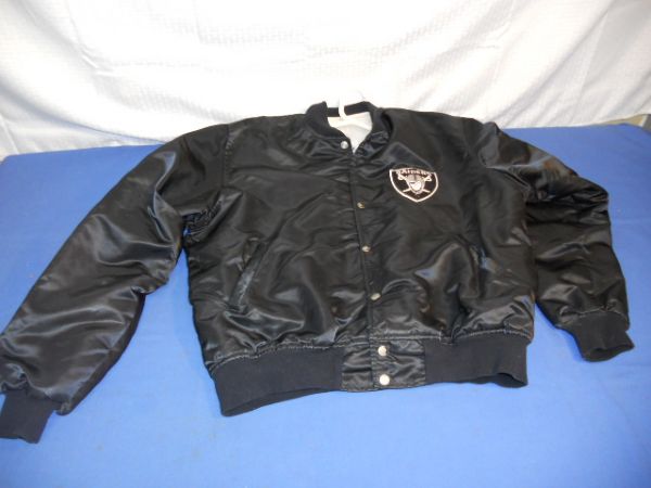 OLDER PRO LINE RAIDERS FOOTBALL JACKET