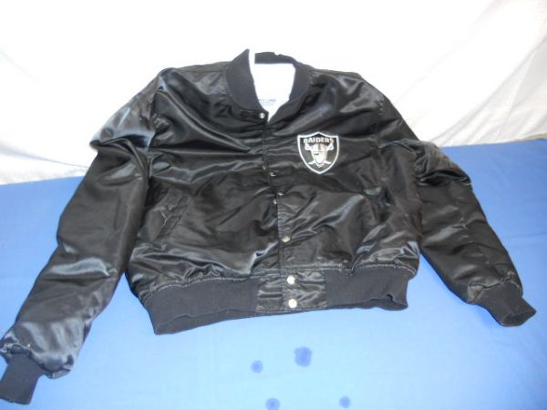 OLDER PRO LINE RAIDERS FOOTBALL JACKET