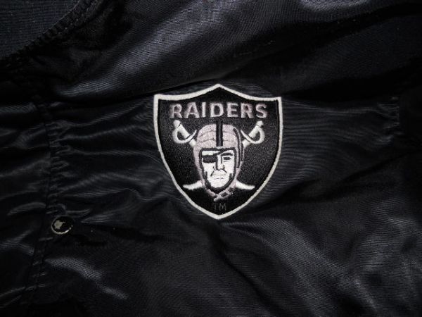 OLDER PRO LINE RAIDERS FOOTBALL JACKET