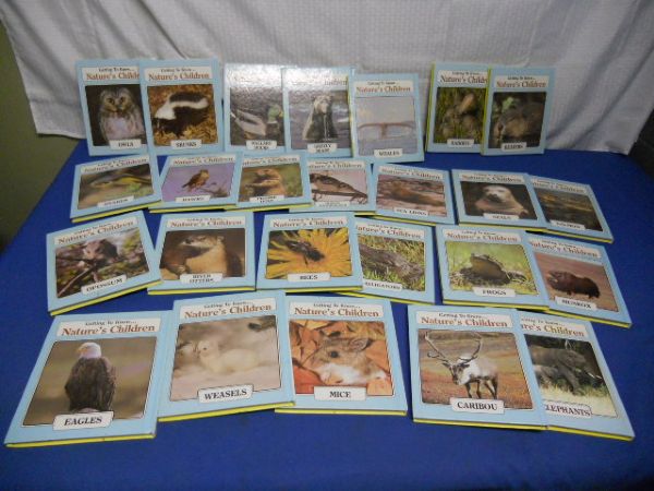 CHILDREN'S WILDLIFE BOOKS