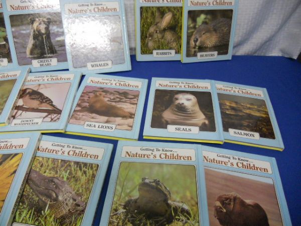 CHILDREN'S WILDLIFE BOOKS