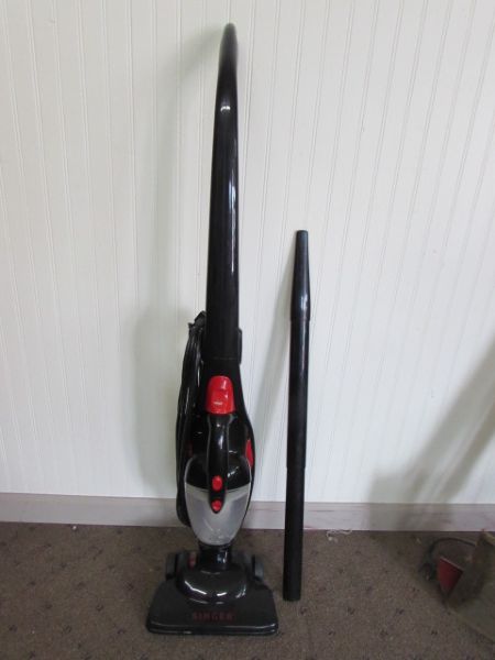 SINGER 2 IN 1 UPRIGHT/HANDHELD VACUUM