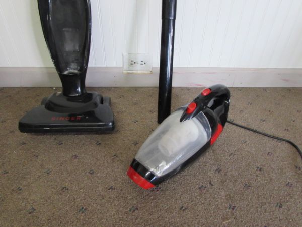 SINGER 2 IN 1 UPRIGHT/HANDHELD VACUUM