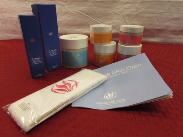 BRAND NEW SERIOUS SKIN CARE PRODUCTS - STRETCH MARK TREATMENT, CREAMS & MORE