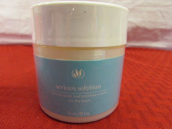 BRAND NEW SERIOUS SKIN CARE PRODUCTS - STRETCH MARK TREATMENT, CREAMS & MORE