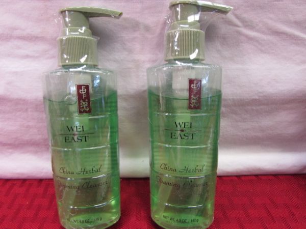 WEI EAST AGELESS BEAUTY PRODUCTS - CREAMS, CLEANSER & EYE TREATMENT