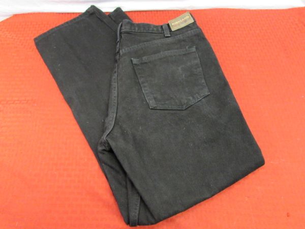 MEN'S BLACK KIRKLAND JEANS