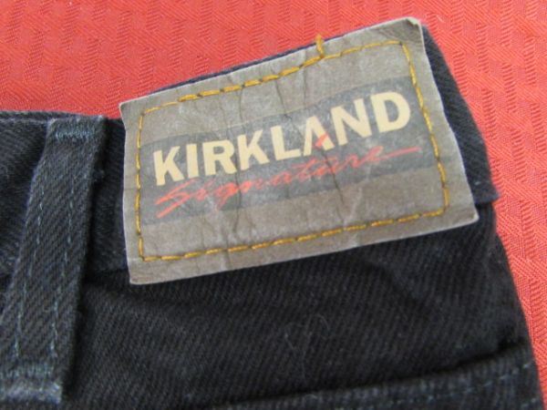 MEN'S BLACK KIRKLAND JEANS