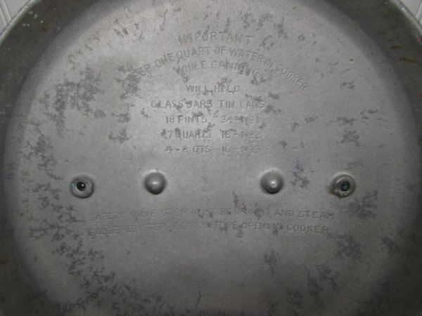 VINTAGE KING KANNER ALL AMERICAN STEAM PRESSURE COOKER