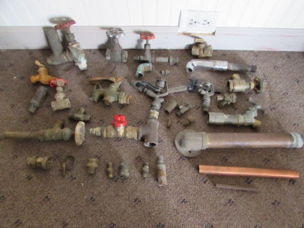 HOSE BIBS, SHUT OFF VALVES, BRASS AND COPPER