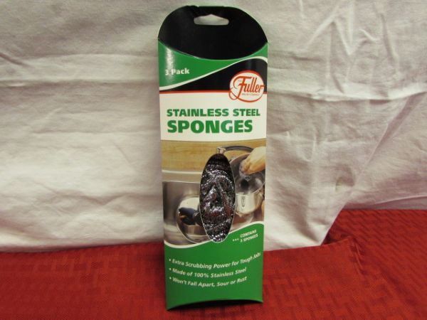 SECOND SET OF NIB FULLER BRUSH COMPANY CLEANING SUPPLIES - WIPES, SPRAY & SPONGES 