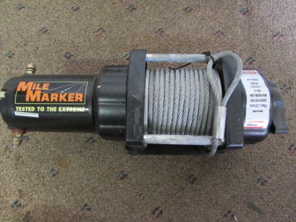 MILE MARKER 2500LB ATV WINCH