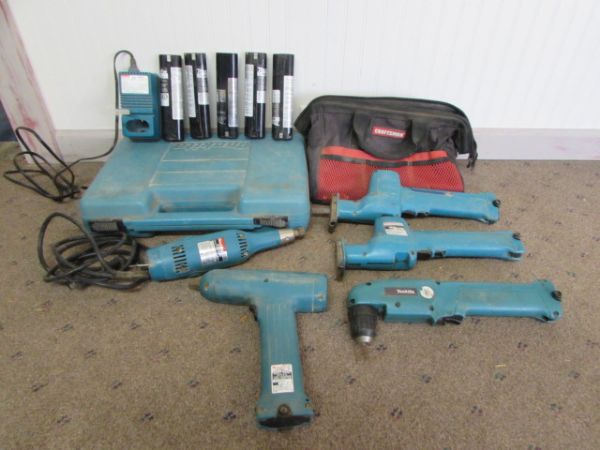 9.6 VOLT CORDLESS MAKITA TOOLS