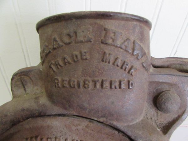 ANTIQUE A.H. PATCH BLACK HAWK CORN SHELLER