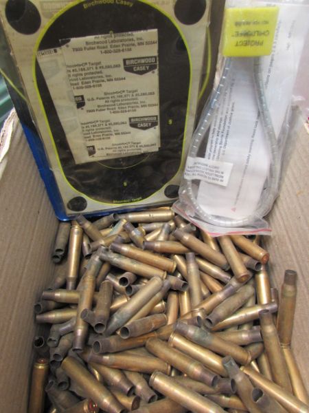 MORE THAN 8 LBS OF BRASS  SHELLS