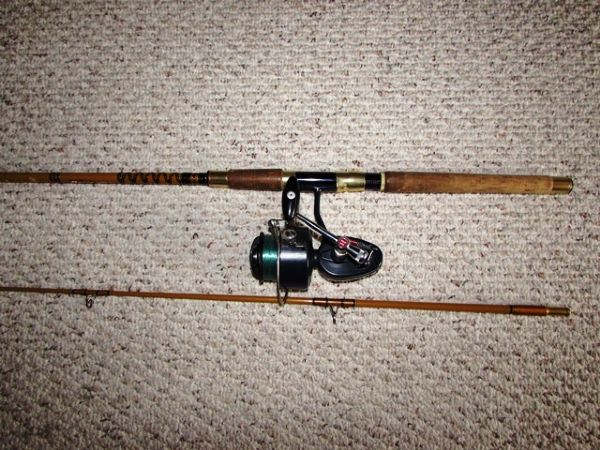 GARCIA CONOLON FISHING ROD WITH GARCIA MITCHELL REEL