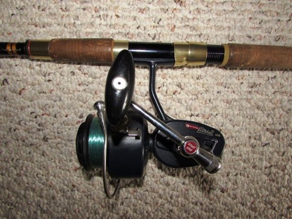 GARCIA CONOLON FISHING ROD WITH GARCIA MITCHELL REEL