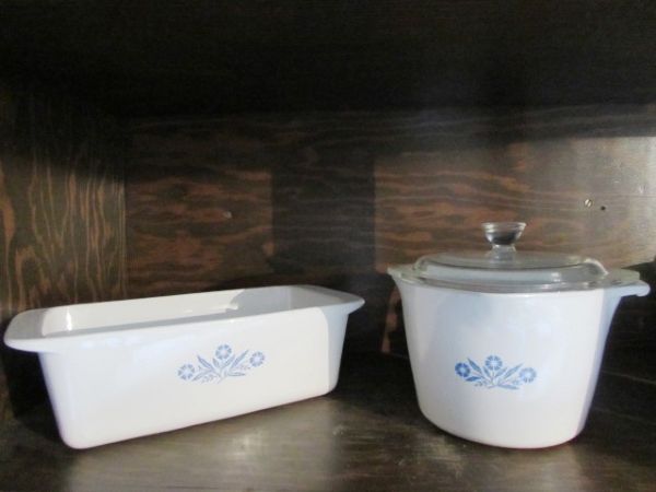 CORNING WARE, DANSK, CERUTIL STONE WARE CASSEROLE DISH & MORE