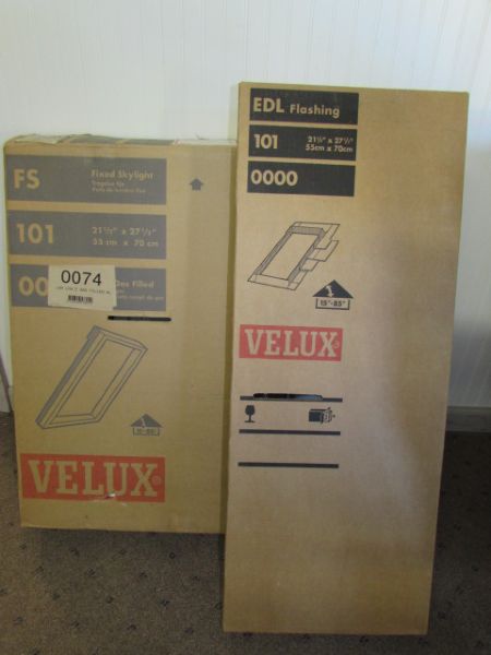 VELUX FIXED SKYLIGHT & EDL FLASHING - NIB