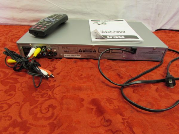 RCA DVD PLAYER WITH REMOTE