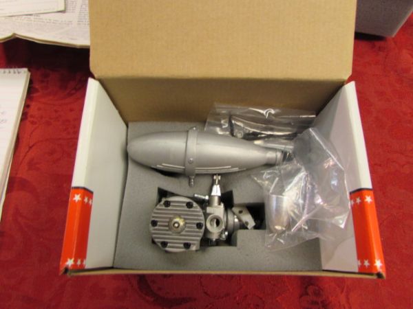 NEW-IN-BOX FOX MODEL AIRPLANE ENGINE #46 BB 