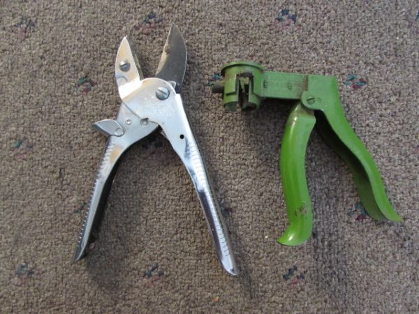 CRAFTSMAN GARDEN SHEARS, HAND SCYTHE & MORE