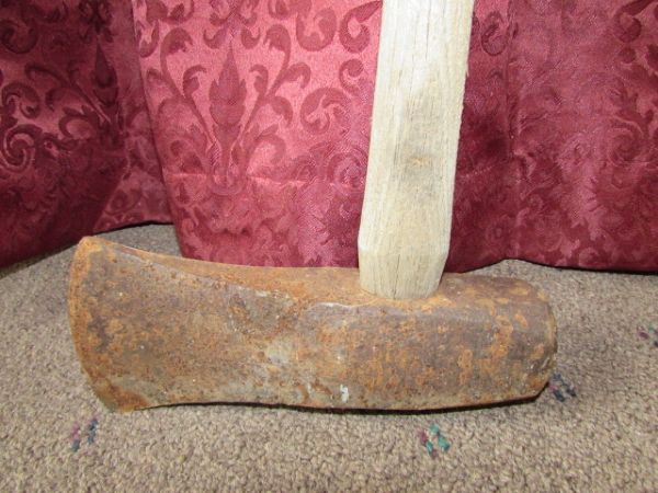 PICK AXE SLEDGE HAMMER & MORE