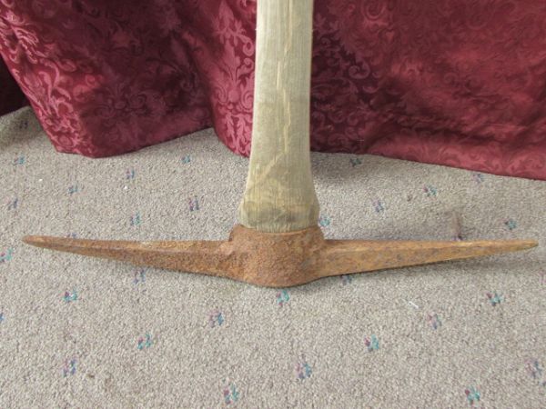 PICK AXE SLEDGE HAMMER & MORE