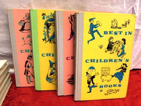 SIXTEEN VINTAGE BOOKS FROM BEST IN CHILDREN'S BOOKS SERIES