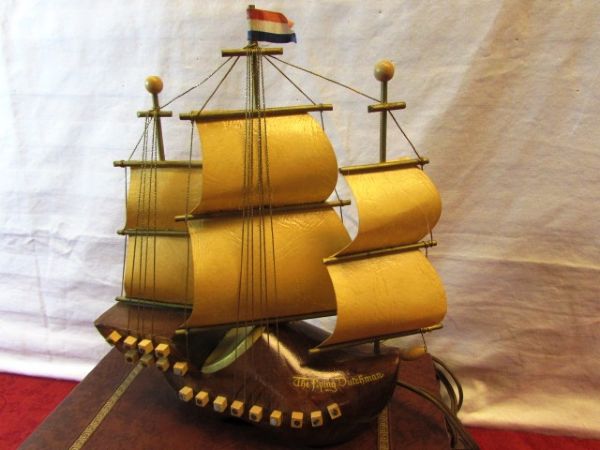 THE FLYING DUTCHMAN SAILING SHIP LIGHT