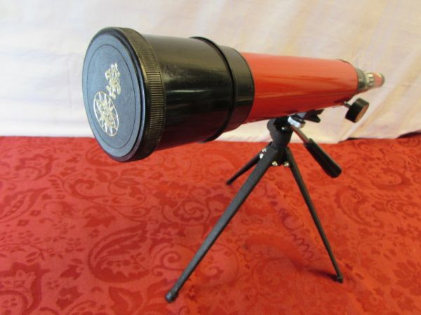 TASCO 50 MM ZOOM SPOTTING SCOPE WITH TRIPOD