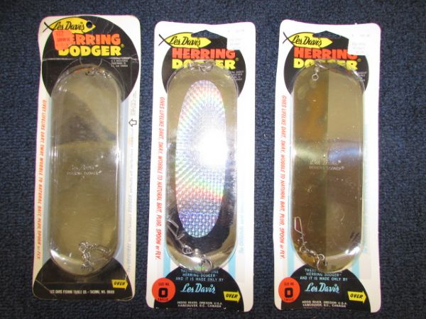 TROLLER FISHERS  HERRING DODGERS & DEEP SIX DIVING SINKERS