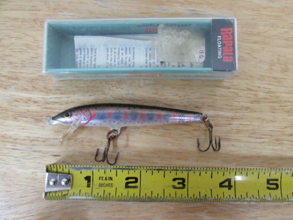 3 & 3.5 RAPALA FLOATING LURES SOME VINTAGE