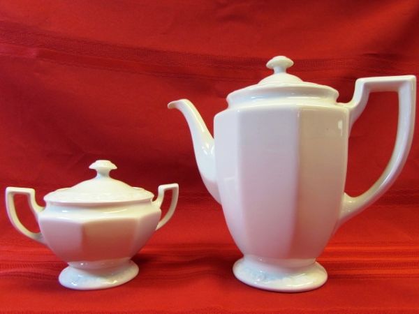 BEAUTIFUL ROSENTHAL MARIA TEA POT & SUGAR BOWL