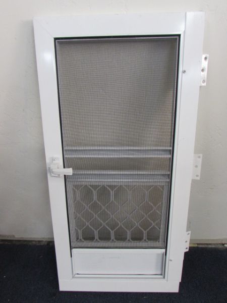 SAMPLE SCREEN DOOR - GREAT FOR GREEN HOUSE VENTILATION OR PLAY HOUSE DOOR!