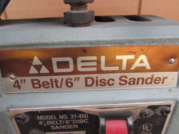 VERY NICE DELTA 4 BELT SANDER