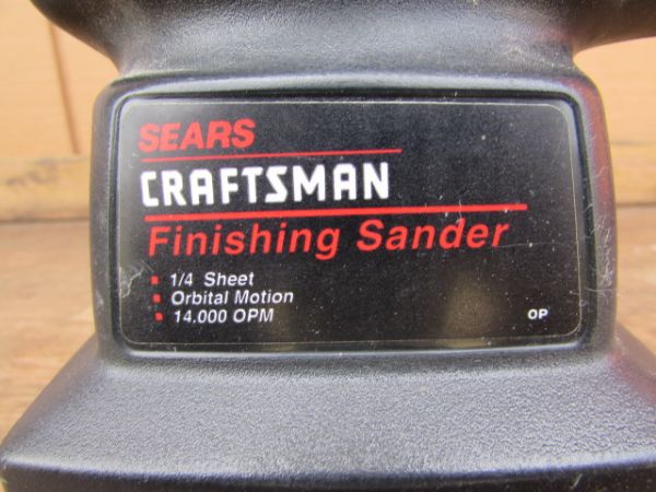 CRAFTSMAN ORBITAL SANDER