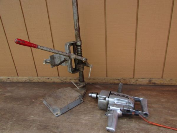 SHOPMATE 1/2 DRILL WITH MILWAUKEE DRILL STAND