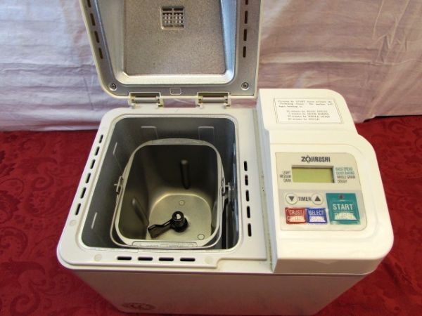 ZOJIRUSHI HOME BAKERY AUTOMATIC BREAD MAKER