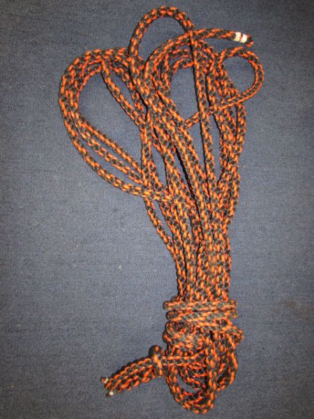 OVER 50 FEET OF 3/4 THICK BRAIDED NYLON ROPE