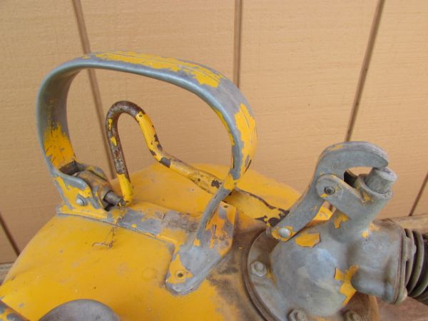 VINTAGE YELLOW GAS CAN