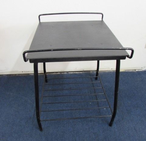 BLACK METAL TABLE