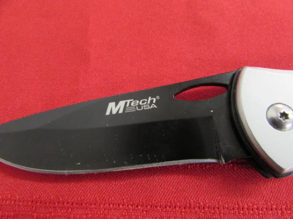 NEW MTECH 440 STEEL POCKET KNIFE