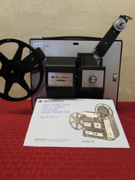 BELL & HOWELL 8mm & SUPER-8 PROJECTOR