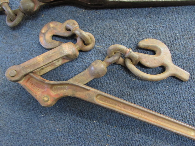 Lot Detail - CHAIN/LOAD BINDERS FROM LeBUS