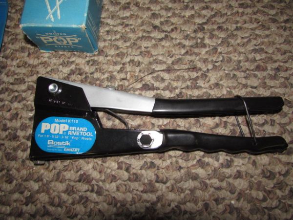 SABRE SAW, POP RIVET GUN, PROPANE TORCH & MORE 