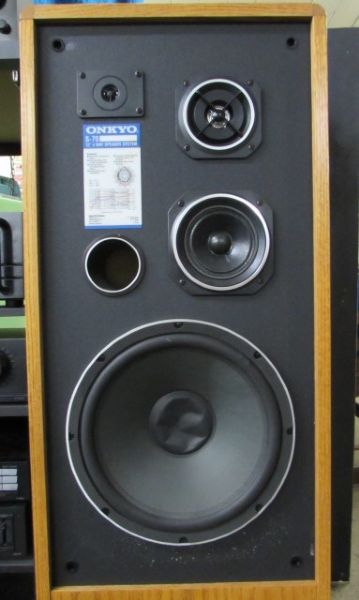 PAIR OF BIG ONKYO SPEAKERS FOR YOUR STEREO