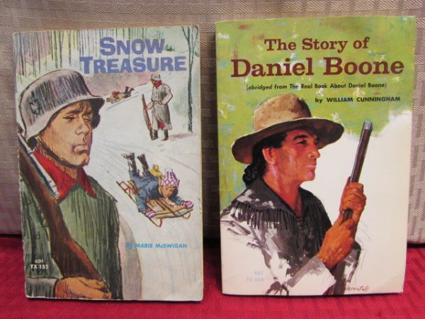 COWBOYS, SNOOPY, DINOSAURS & MORE!  VINTAGE CAP GUN & BOOKS FOR THE KID'S . . . OR THE KID AT HEART