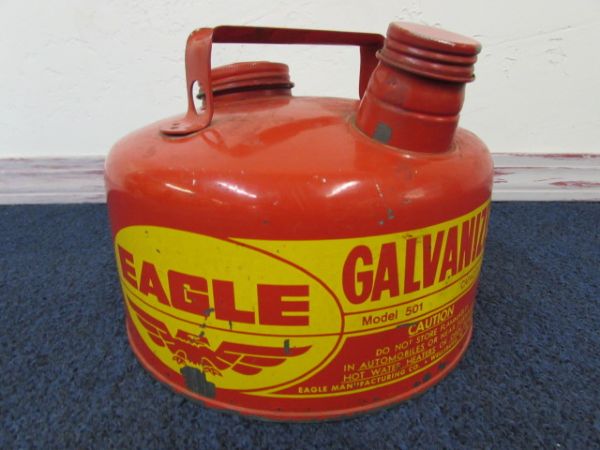 COLLECTIBLE 1 GALLON GAS CAN